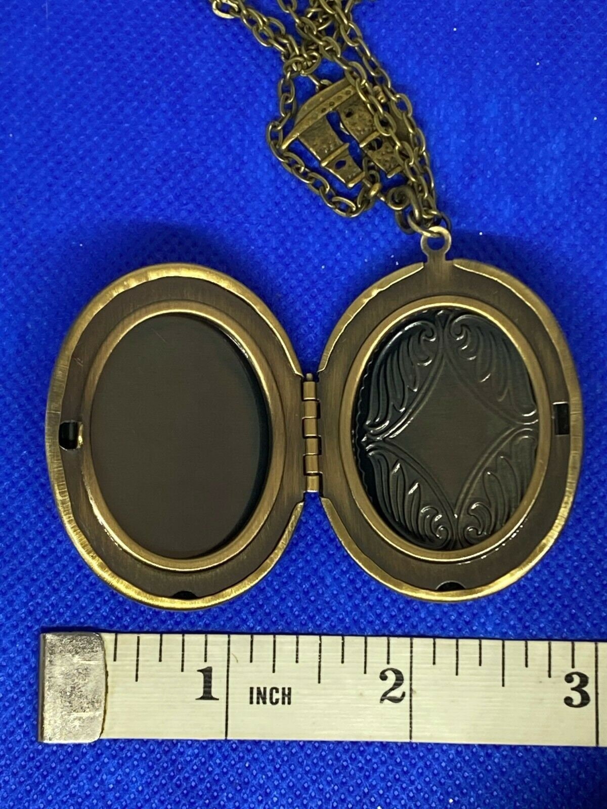 Bronze Octopus Ship Antique Gold Photo Locket Christmas Pirate Etsy