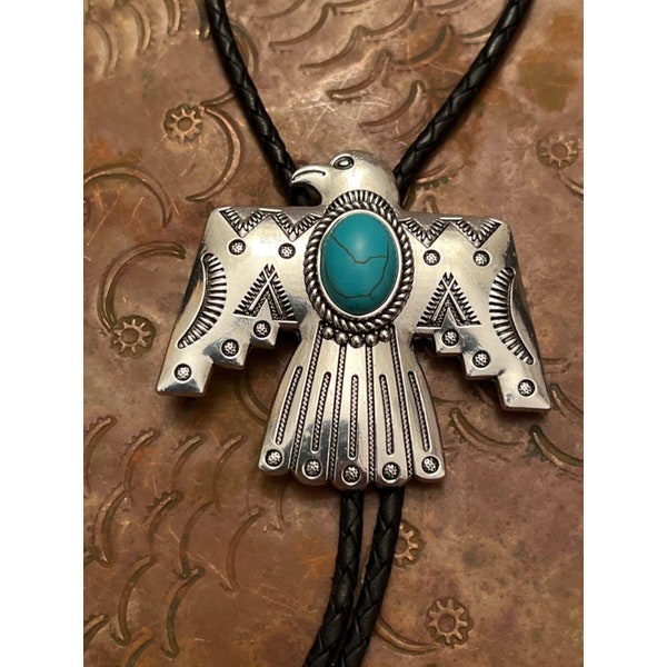 Thundlerbird Bolo Heren Dames Kerstcadeau Western Southwest Bolo