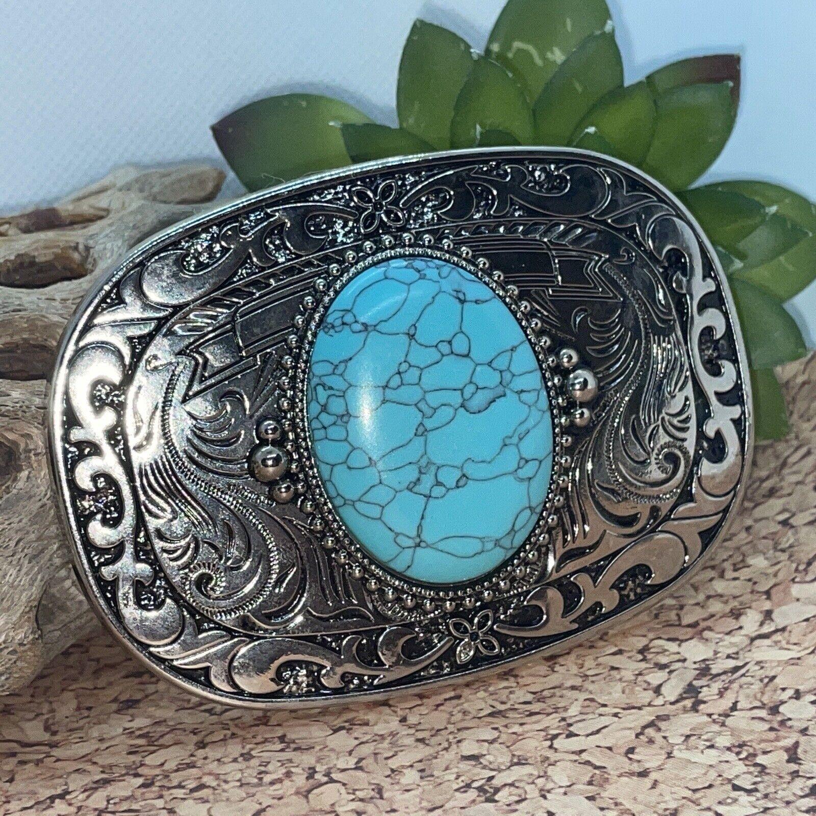 Natural Blue Lace Agate oval stone western belt buckle Blue Agate Belt Buckle - Etsy main image 2