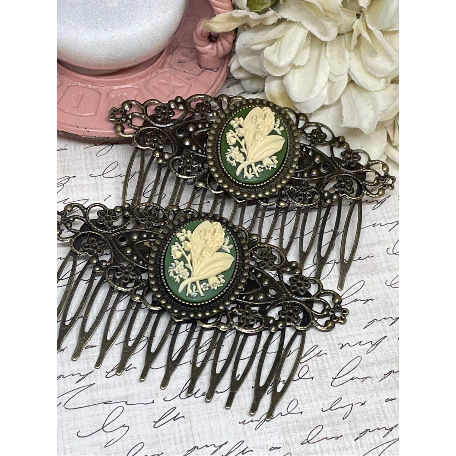 カメオバレッタ - Etsy 日本