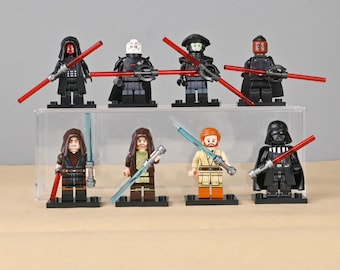 8-Pack Fate of the Force Collector Set: Darth Vader Anakin Obi-Wan & Inquisitors, Complete Building Toy Gift for Him or Collector