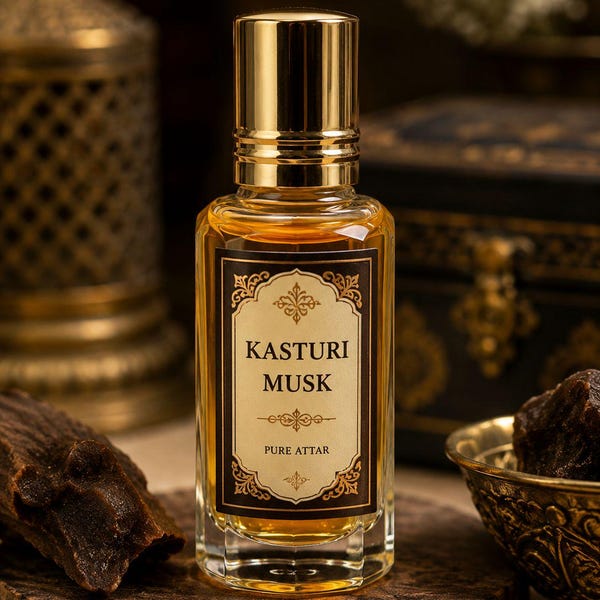 Organific Kasturi Attar by Organific Parfums (Kannauj)