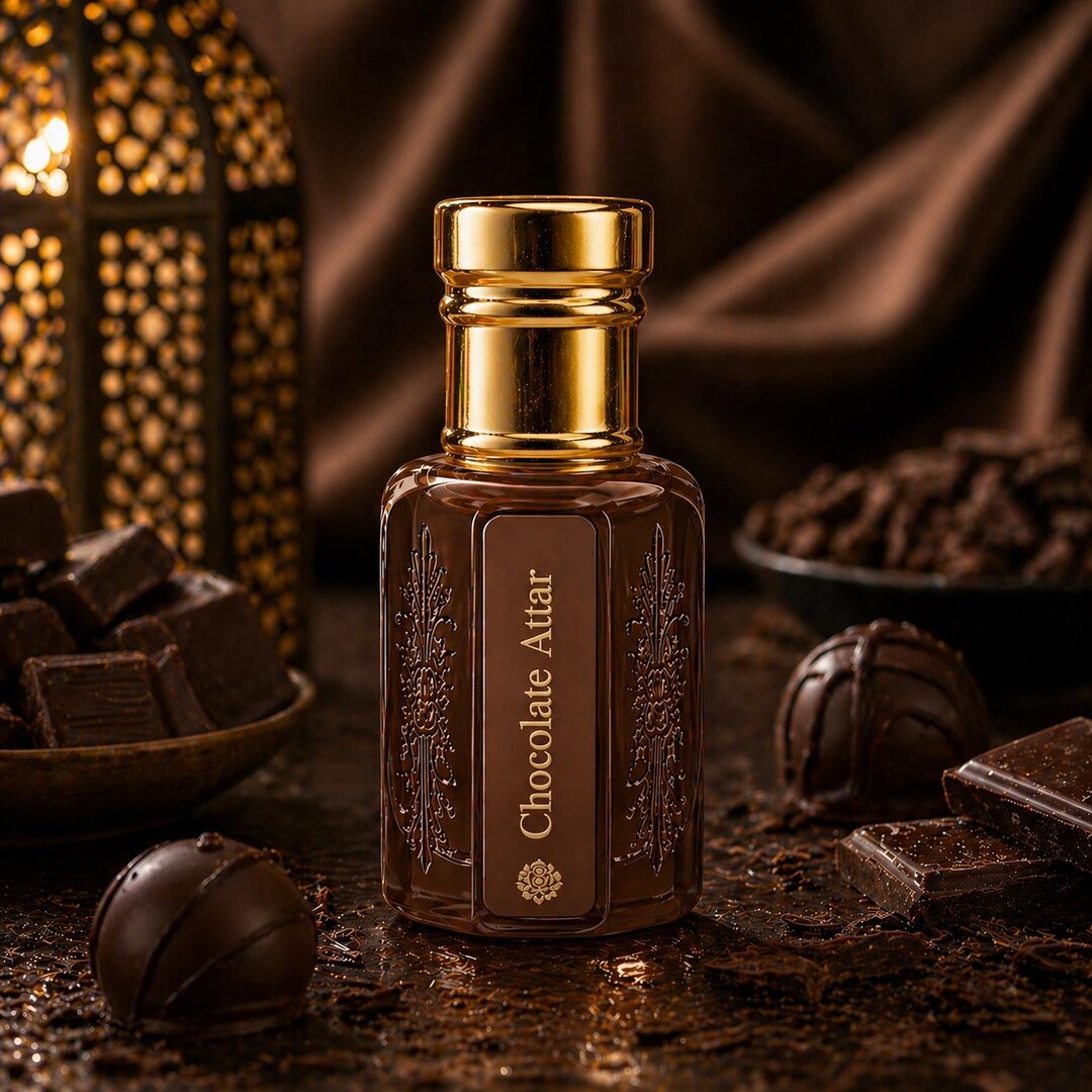 Dark Chocolate Roll on Perfume Oil : Vegan Alcohol Free Attar - Etsy
