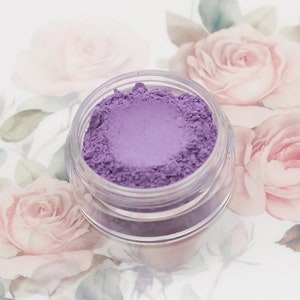 Matte Purple Eyeshadow - &quot;Meadow&quot; - Lavender Vegan Mineral Makeup