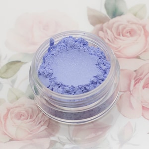 Light Blue Shimmer Eyeshadow - &quot;Yuna&quot; - All Natural Vegan Mineral Makeup