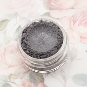 Dark Silver Eyeshadow - "Sylph" - Vegan Mineral Eyeshadow Net Wt 2g Mineral Makeup Eye Color Pigment