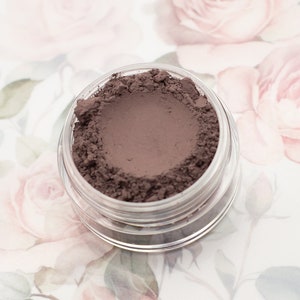 Matte Taupe Brown Eyeshadow - &quot;Mink&quot; - Vegan Mineral Makeup