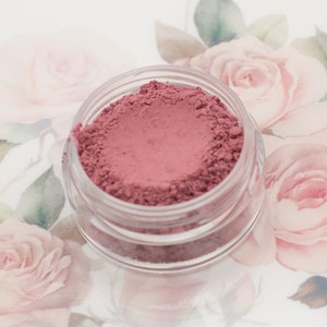 Matte Deep Pink Eyeshadow - &quot;Jest&quot; - Vegan Mineral makeup