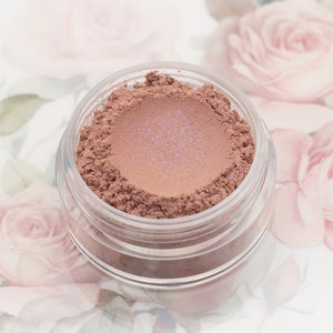 Tan Eyeshadow with Blue Shimmer - &quot;Fairytale&quot; - Vegan Mineral Eyeshadow