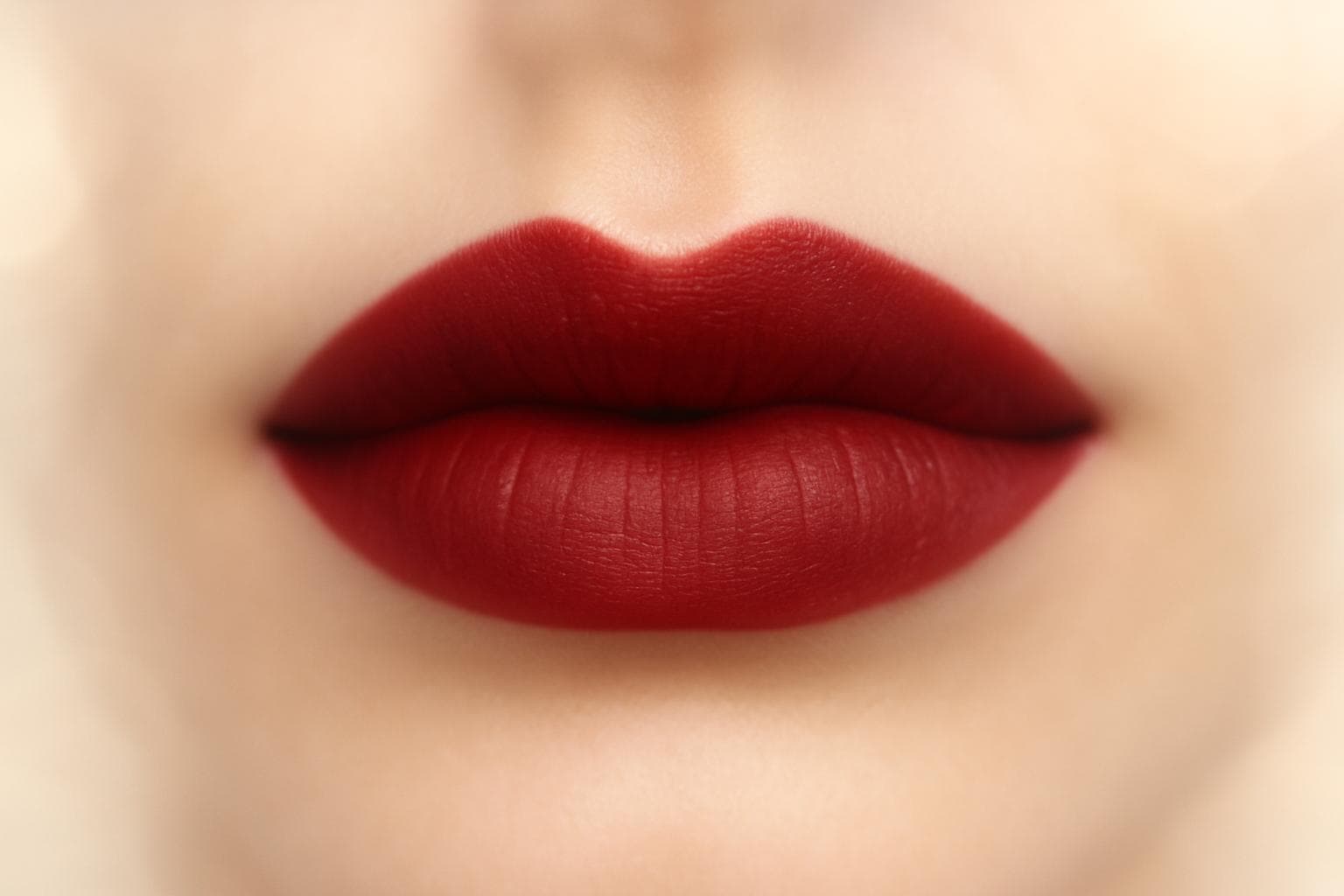 Matte Lipstick - "Deathcap" red vegan lipstick - natural organic mineral makeup