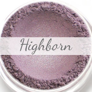 Eyeshadow Sample - "Highborn" - purple shimmer vegan mineral makeup