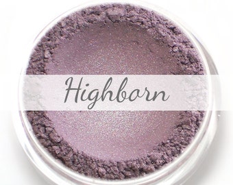 Eyeshadow Sample - "Highborn" - purple shimmer vegan mineral makeup