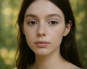 Matte Light Pink Eyeshadow Vegan Mineral Makeup Tulle