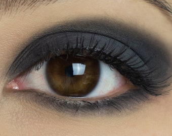 Matte Black Eyeshadow - "Nero" - Vegan Mineral Makeup
