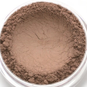 Matte Taupe Contour Powder Sample Sparrow .75g Net wt Vegan Matte Mineral Makeup Contouring Bronzer for cool toned skin image 2