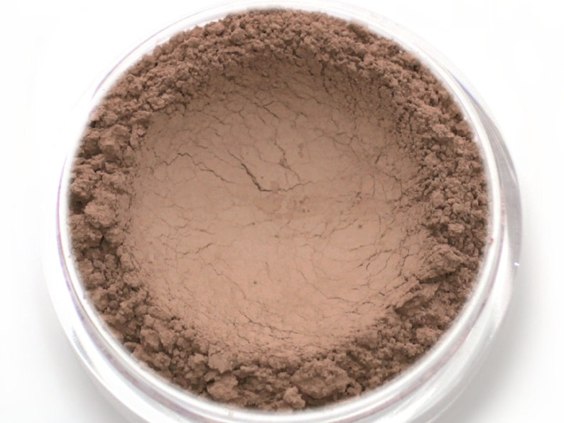 Matte Taupe Contour Powder Sample Sparrow .75g Net wt Vegan Matte Mineral Makeup Contouring Bronzer for cool toned skin image 2