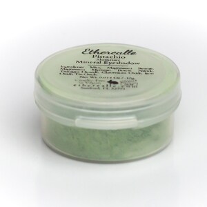 Green Shimmer Eyeshadow Pistachio Vegan Mineral Makeup image 5