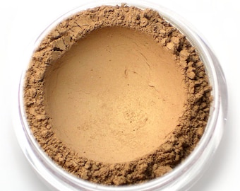 Vegan Bronzing Powder - "Goddess" (deep bronze tan with golden sheen, mineral bronzer, Net Wt 4.5g)