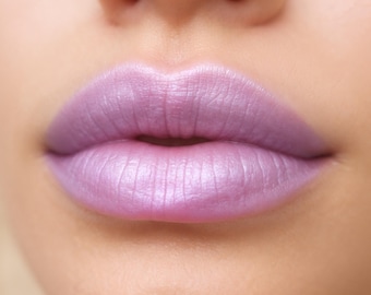 Light Purple Vegan Lipstick: "Sugared Violet" Natural Lip Tint