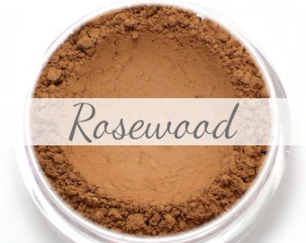 Eyeshadow Sample - "Rosewood" - medium warm toned brown/tan - vegan mineral makeup