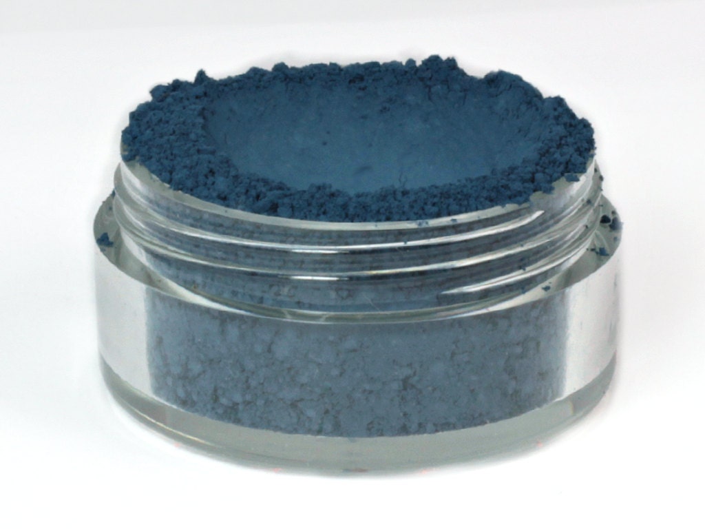 Matte Dark Blue Eyeshadow nightshade Deep Navy Vegan Mineral Makeup - Etsy | Lidschatten