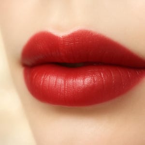 Cherry - red lipstick, vegan lipstick made from natural ingredients