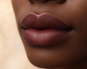 Veganer Lippenstift: „Soulful“ Erdige Mauve Lippenfarbe