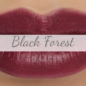 Sample Vegan Lip & Cheek Cream - &quot;Black Forest&quot; (dark reddish plum/wine lipstick / cream blush)
