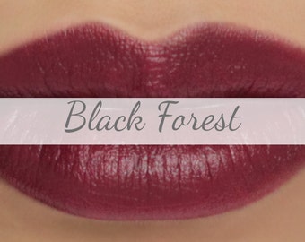 Sample Vegan Lip & Cheek Cream - "Black Forest" (dark reddish plum/wine lipstick / cream blush)