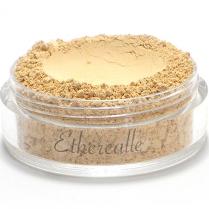 Vegan Mineral Foundation Powder: Delicate Matte Finish, Light Yellow Undertone