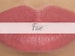 Sample Vegan Lip & Cheek Cream - 'Fae' (light peach lipstick / cream blush) 