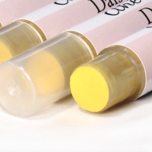 Yellow Lipstick Sample Daisy light yellow lipstick natural lip tint mineral lipstick image 4