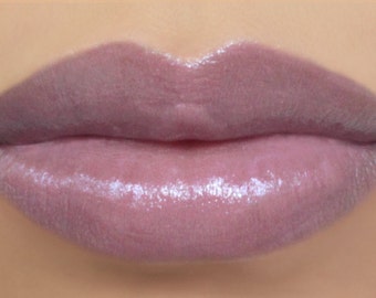 Whisper - sheer lavender lipstick, vegan lipstick made from all natural ingredients