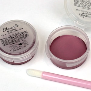 Sample Vegan Lip & Cheek Cream - &quot;Whimsy&quot; (light cool pink lipstick / cream blush)