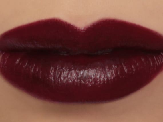 Dahlia Dark Burgundy Lipstick Vegan Lipstick Made From Natural Ingredients Cruelty Free