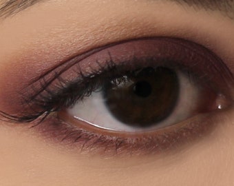 Matte Burgundy Eyeshadow - "Tryst" - Vegan Mineral Makeup