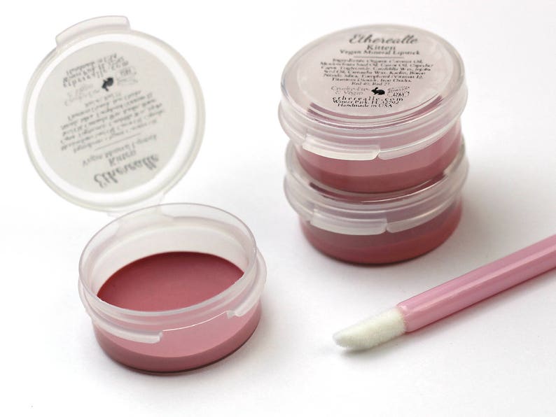 Vegan Matte Lipstick Sample kitten Light Pastel Etsy