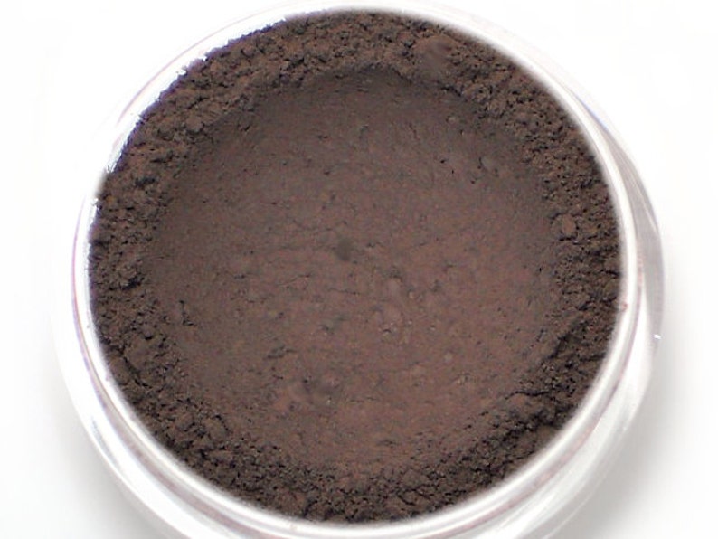 Matte Dark Plum Brown Eyeshadow Kingdom Vegan Mineral Makeup image 2