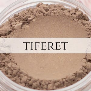 Eyeshadow Sample Tiferet gold taupe all natural mineral makeup