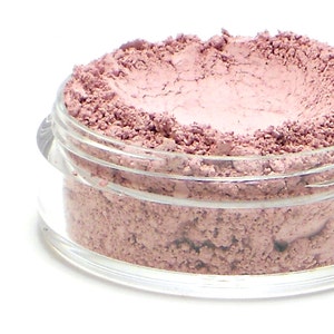 Mineral Blush Sample Precious pale baby pink blush, matte Vegan natural blush for light to medium skin image 5