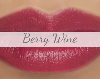 Sample Vegan Lip & Cheek Cream - "Berry Wine" (dark raspberry pink lipstick / cream blush)
