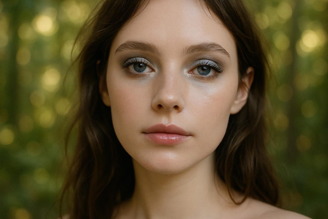 Ombretto argento metallizzato scuro 