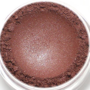 Eyeshadow Sample Roseberry frosty burgundy red all natural vegan mineral makeup image 2