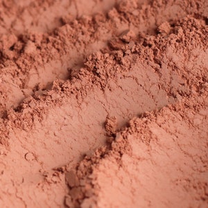 Peachy Pink Matte Blush: Vegan Mineral Makeup - &quot;Blissful&quot;