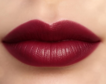 Lápiz labial vegano - Maquillaje mineral rosa baya oscuro "Magnolia"
