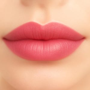 Zinnia - bright coral lipstick, vegan lipstick made from natural ingredients, cruelty free