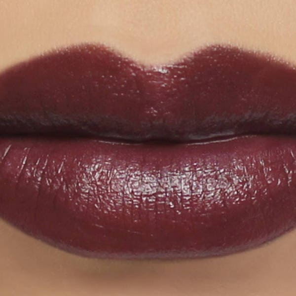 Vegan Mineral Lipstick - "Empress" dark red burgundy lipstick