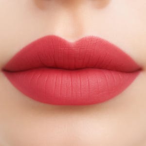 Matte Lipstick - &quot;Sweetie&quot; deep coral pink vegan lipstick - natural and organic ingredients