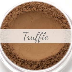 Mineral Powder Foundation Sample: Truffle - Very Dark Vegan Makeup