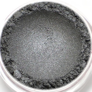 Dark Silver Eyeshadow - "Sylph" - Vegan Mineral Eyeshadow Net Wt 2g Mineral Makeup Eye Color Pigment